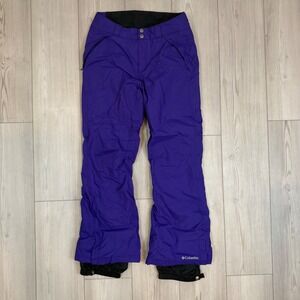 Columbia Womens Bugaboo Purple Insulated Snow Ski Pants Small Regular XL8011